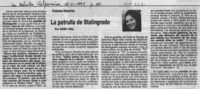 La patrulla de Stalingrado  [artículo] Sara Vial.