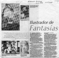 Ilustrador de fantasías  [artículo] Daniela Krauss von Harpe.