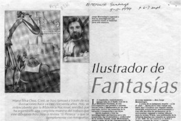 Ilustrador de fantasías  [artículo] Daniela Krauss von Harpe.