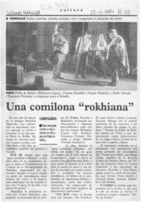 Una Comilona "rokhiana"