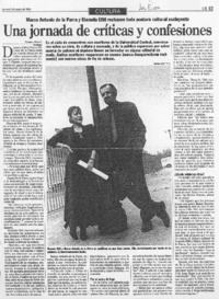 Una jornada de críticas y confesiones