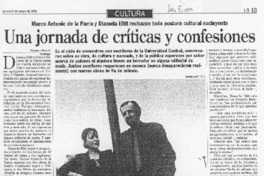 Una jornada de críticas y confesiones
