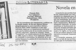 Novela en tiempos hostiles  [artículo].