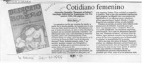 Cotidiano femenino  [artículo] Mariano Aguirre.