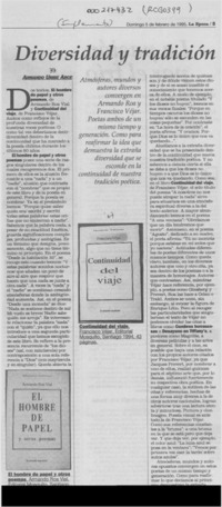 Diversidad y tradición