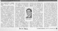 ""El viaducto", Darío Oses  [artículo] Milton Aguilar.