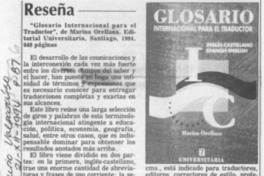 Reseña  [artículo] O. Z. S.