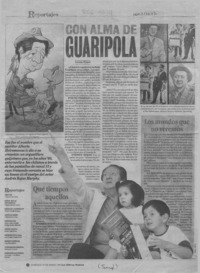 Con alma de guaripola  [artículo] Lorena Amaro.
