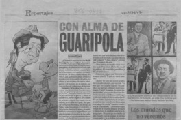 Con alma de guaripola  [artículo] Lorena Amaro.