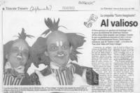 Al valioso rescate de los "tesoros vivos"  [artículo] Cecilia Valenzuela L.