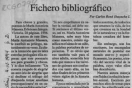 Fichero bibliográfico