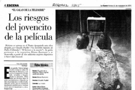 Los riesgos del jovencito de la película  [artículo] Yael Zaliasnik.