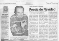 Poesía de navidad  [artículo] Andrés Gómez.