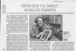 Entre Dios y el Diablo, un relato feminista  [artículo].