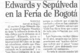 Edwards y Sepúlveda en la Feria de Bogotá