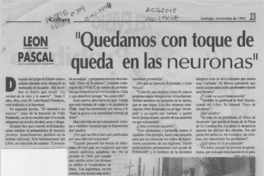 "Quedamos con toque de queda en las neuronas"  [artículo] Marina Teitelboim.