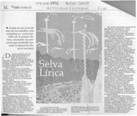 Selva lírica  [artículo].