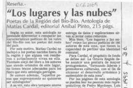 "Los Lugares y las nubes"  [artículo].