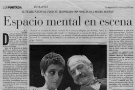 Espacio mental en escena  [artículo] R. L.