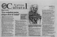 "Los verdaderos poetas siempre dicen la verdad"  [artículo] Esteban Lousteau.