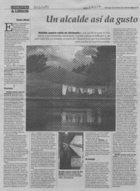 Un alcalde así da gusto  [artículo] Camilo Marks.