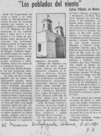 "Los poblados del viento"