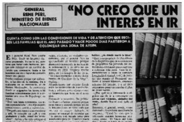 "No creo que un marxista tenga el menor interés en ir a colonizar Aysén" : [entrevista]