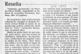 Reseña  [artículo] Eugenio Rodríguez.