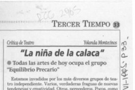 "La niña de la calaca"  [artículo] Yolanda Montecinos.