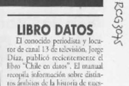 Libro datos  [artículo].