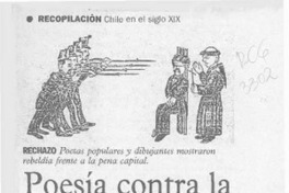 Poesía contra la pena de muerte  [artículo].