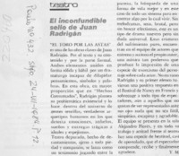 El Inconfundible sello de Juan Radrigán