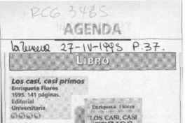 Los casi, casi primos  [artículo] Lina Meruane.