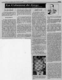 La columna de Jorge