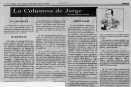 La columna de Jorge