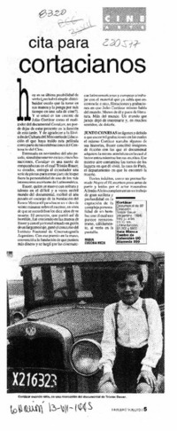 Cita para cortacianos  [artículo] María Eugenia Meza.