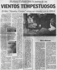 Mariana Callejas abre la puerta de sus vientos tempestuosos