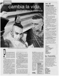 Cambia la vida, permanece la esencia