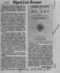 Miguel Luis Rocuant  [artículo] Adolfo Simpson T.