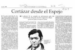 Cortázar desde el espejo  [artículo] Marcela Godoy Divin.