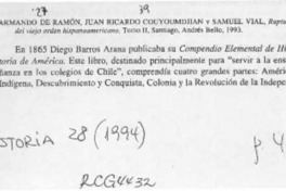Ruptura del viejo orden hispanoamericano, Tomo II  [artículo] Juan Eduardo Vargas Cariola.