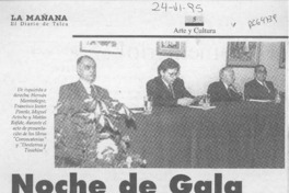 Noche de gala, alto sitial para la poesía  [artículo].