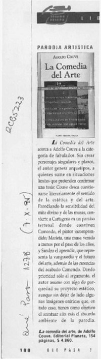 Parodia artística  [artículo].