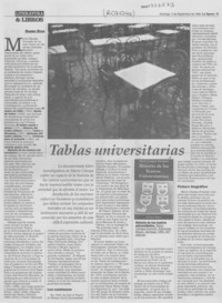 Tablas universitarias