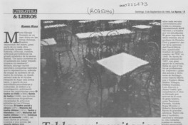 Tablas universitarias