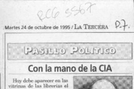 Con la mano de la CIA  [artículo].