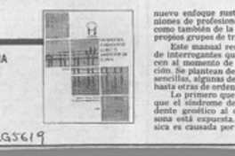 Un manual orientador sobre el símdrome de Down  [artículo] Mario Tomás Schilling F.