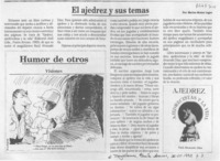 El ajedrez y sus temas  [artículo] Marino Muñoz Lagos.