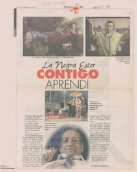 La negra Ester contigo aprendí