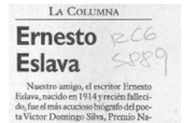 Ernesto Eslava
